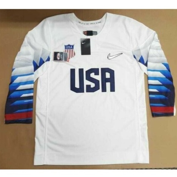 Nike Other - Nike Team USA 2018 White Hockey Jersey Size Small